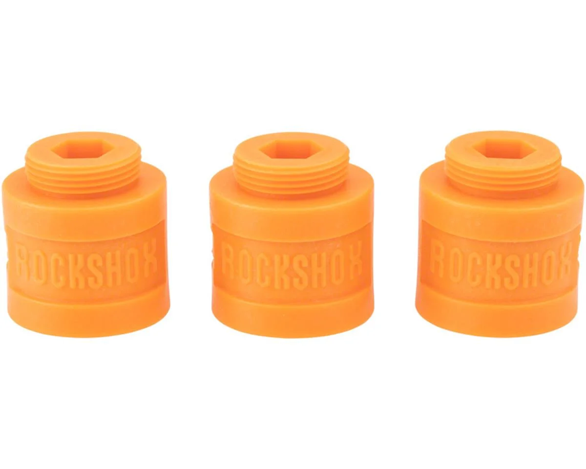 RockShox Bottomless Tokens (35mm) (Steel Tube) (Solo Air, 35 Silver A1) (Qty 3)
